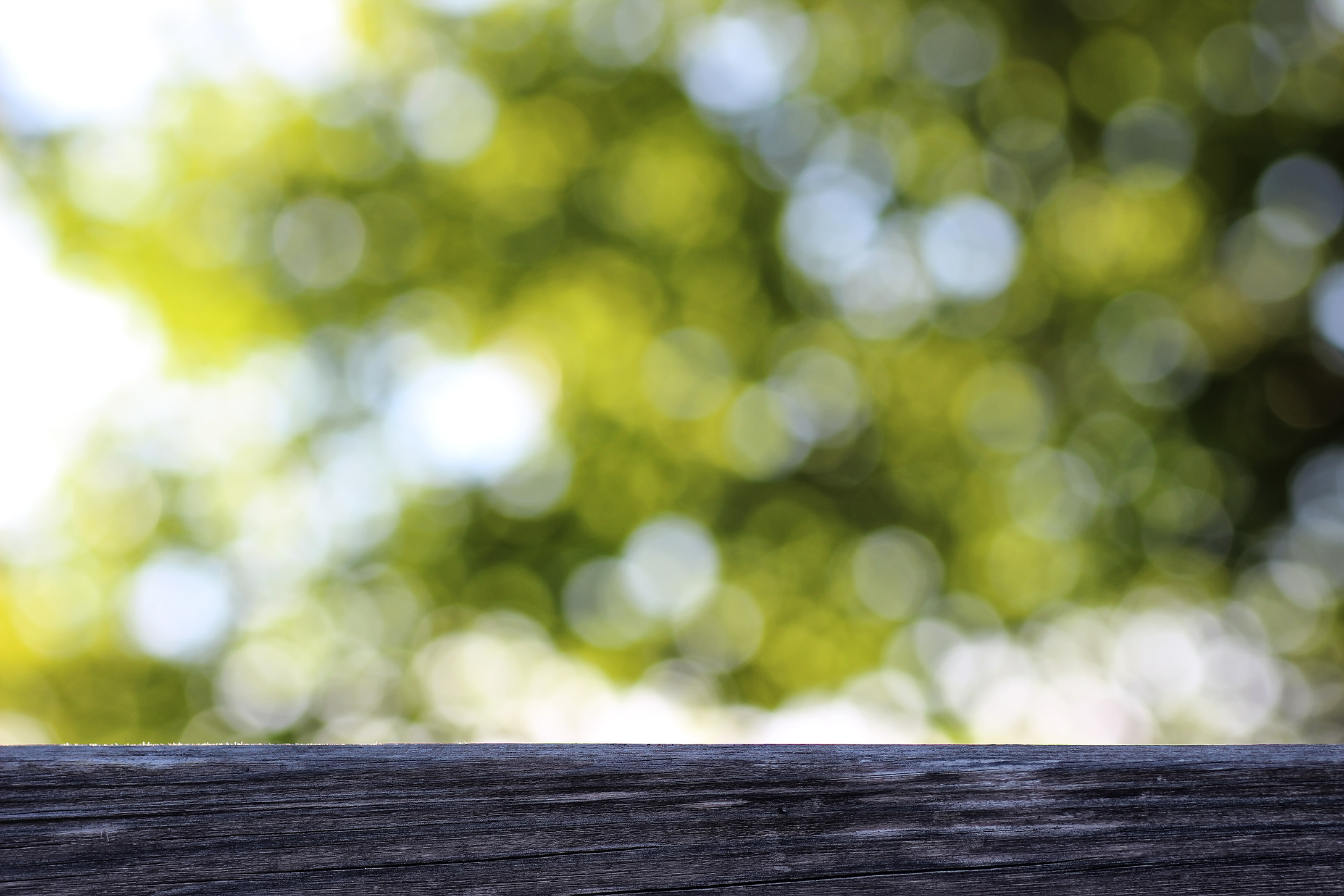 Background Table Wooden Outdoor Bokeh